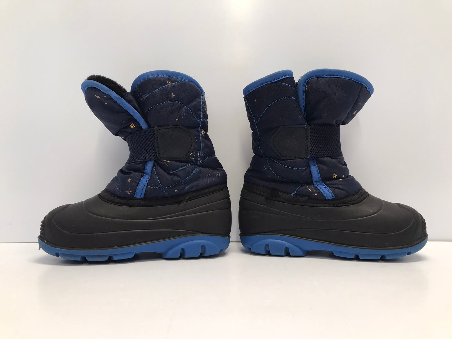 Winter Boots Child Size 9 Toddler Kamik Blue Faux Fur