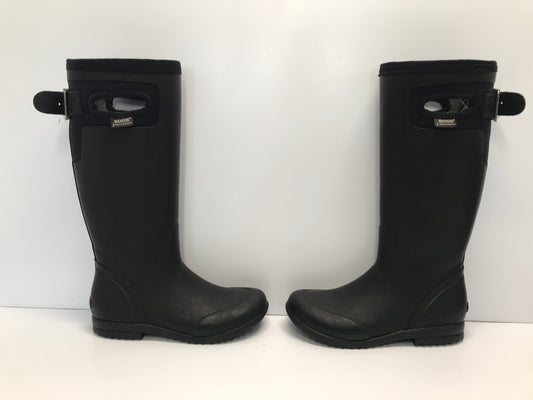Winter Boots Ladies Size 5 Bogs Neoprene Black Outstanding Quality