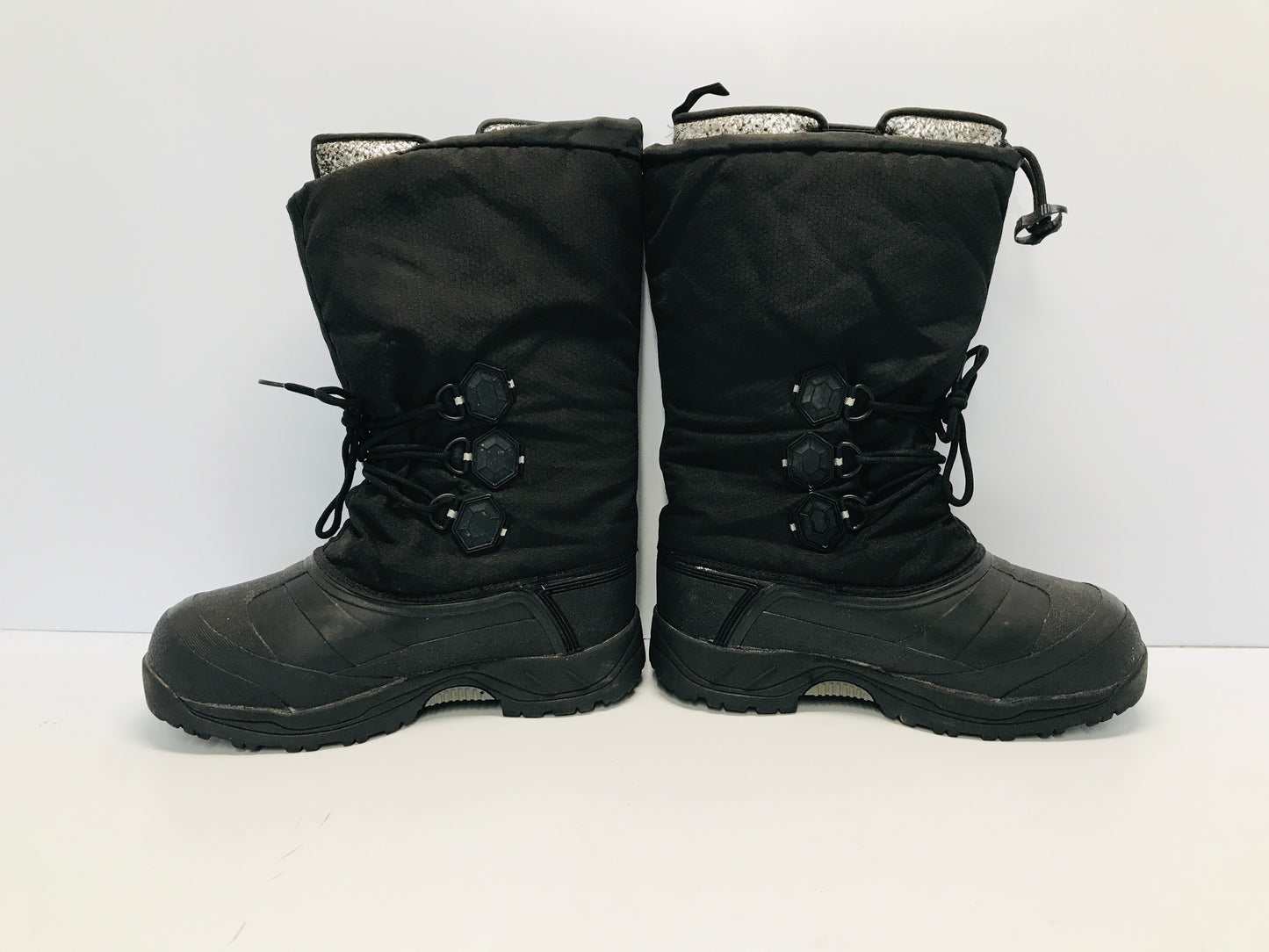 Winter Boots Men's Size 11 Wind River -100 Degree With Heavy Liner Black Like New