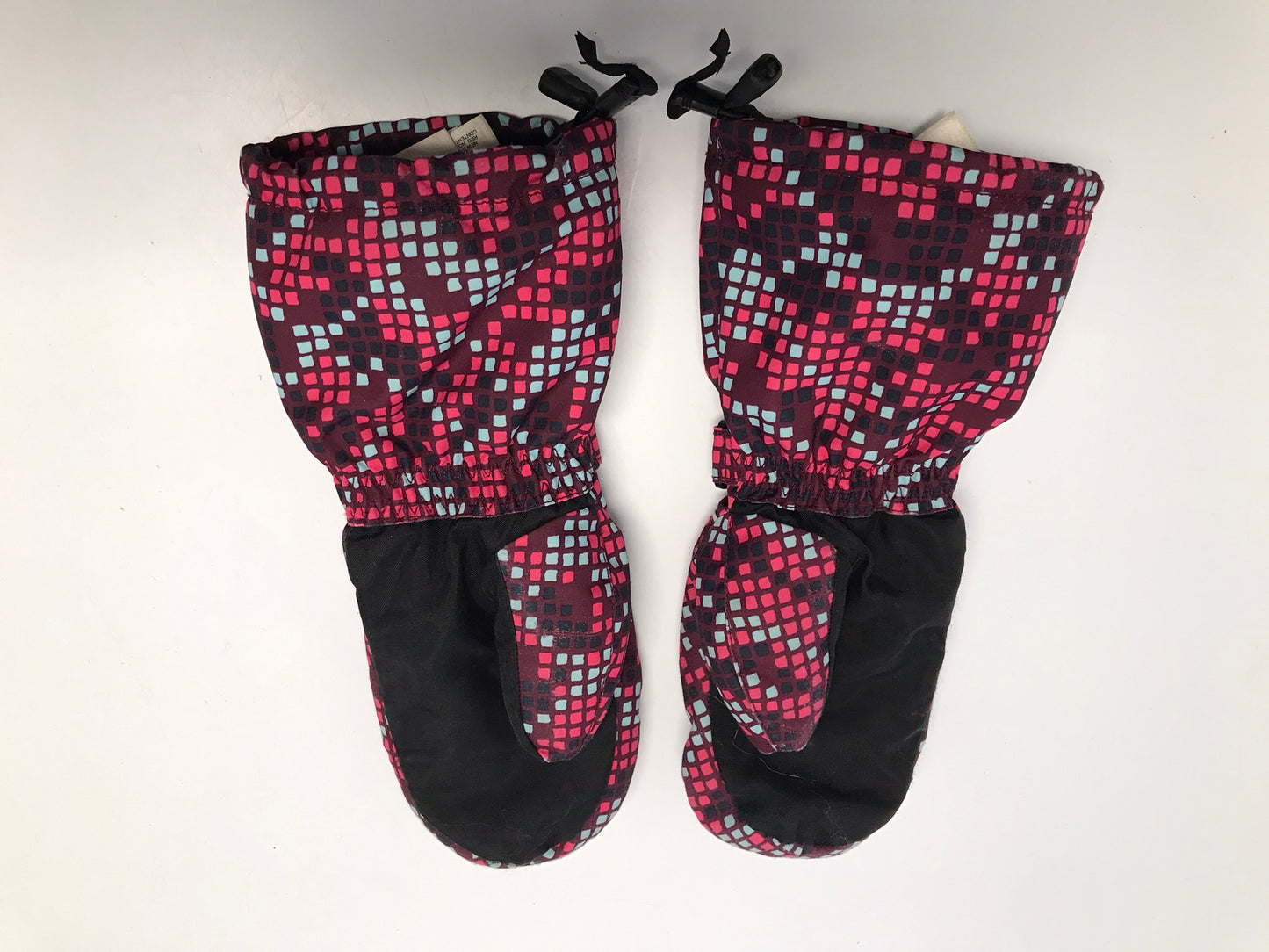 Winter Gloves And MItts Ladies Size Small MEC With Liners Fushia Blue Like New