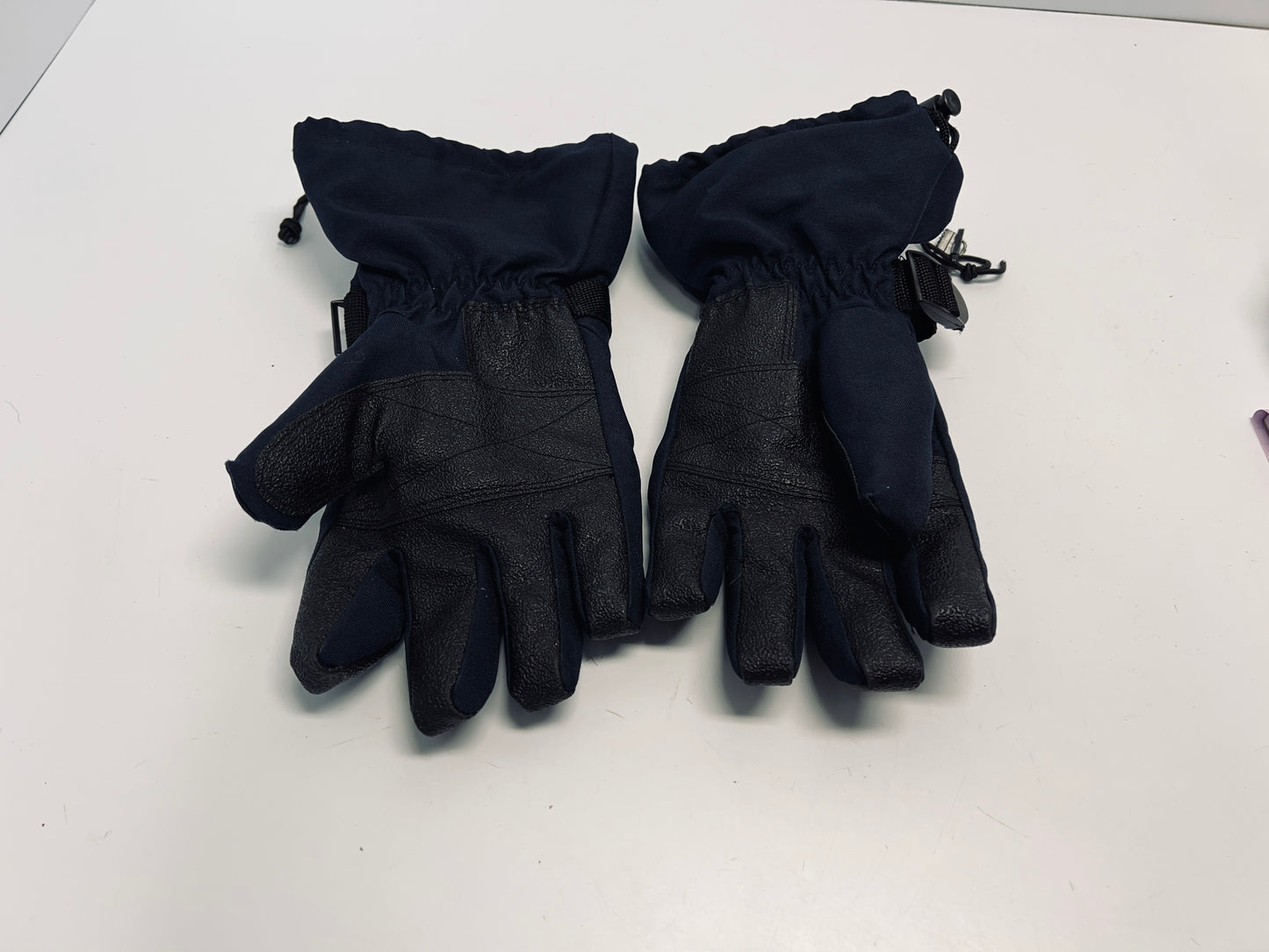 Winter Gloves Mitts Men's Size M-L With Liner Marine Blue