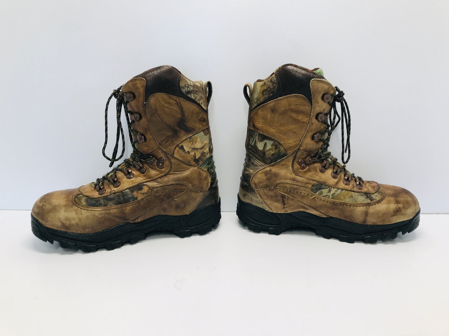 Winter Rugged Boots Men's Size 10 Irish Setter Redwing 1600 Gram Buck Tracker Scent Ban -70 to +30 Degree Leather Ultra Dry