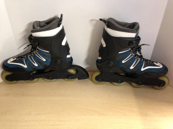 Inline Roller Skates Ladies Size 9 K-2 Blue Grey