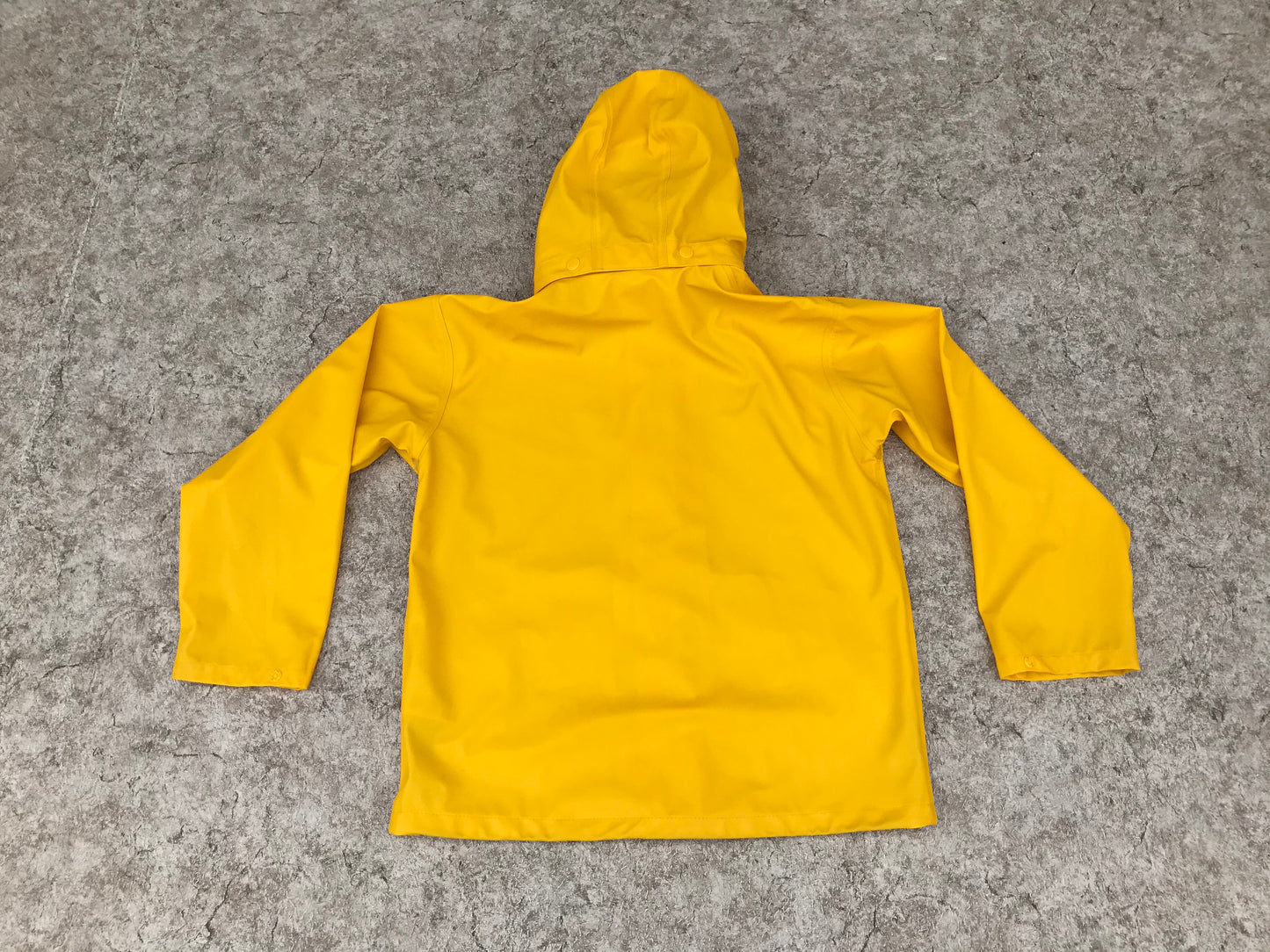 Rain Coat Child Size 12 Helly Hansen Waterproof Yellow Excellent