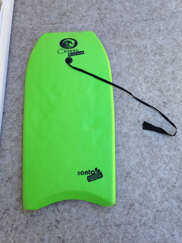 Surf Bodyboard Santa Cruz Skim Boogie With Tow Rope 40 x 20 inch Minor Wear