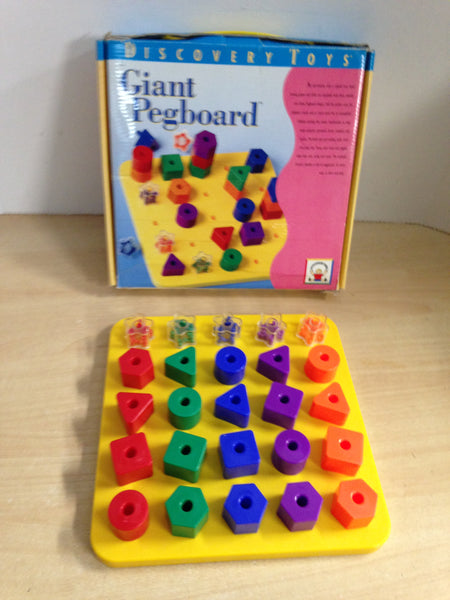 Y Game Discovery Toys Educational Giant Pegboard Complete