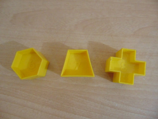 Tupperware Shape O Ball Replacement Parts #6,7,8