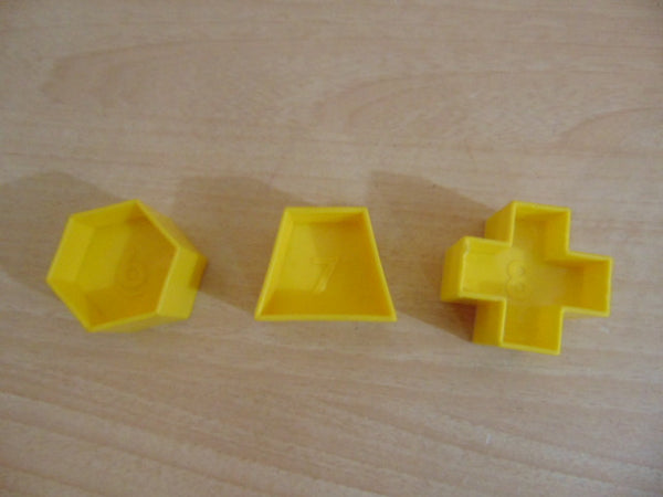 Tupperware Shape O Ball Replacement Parts #6,7,8