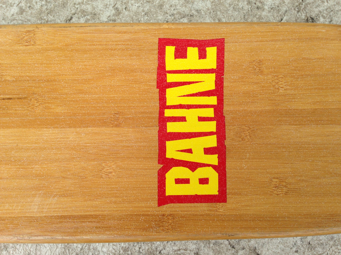 Skateboard Bahne 44" Deluxe Bamboo Long Board Excellent As New