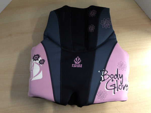 Life Jacket Ladies Size Medium Body Glove Ski Surf Neoprene Black Pink New Demo Model