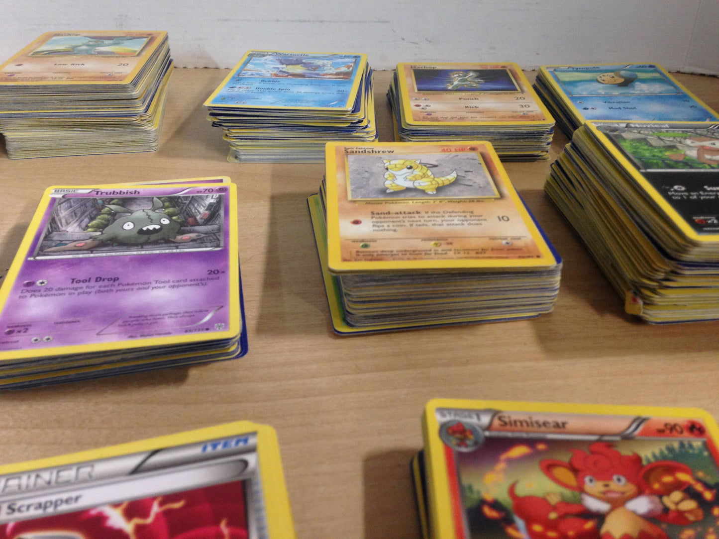 Huge Vintage and Modern Pokemon Cards 1193 in Total