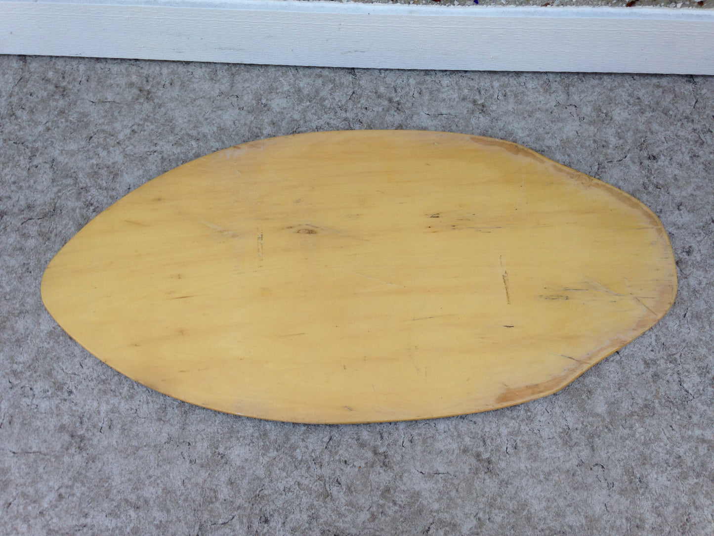 Surf SkimBoard By Morey Black White Red Wood Fantastic Quality 39 x 20 inch