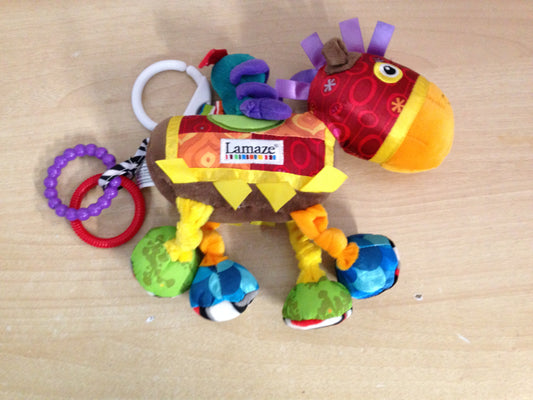 Lamaze Infant Baby Activity Horse Attaches To Most Gear