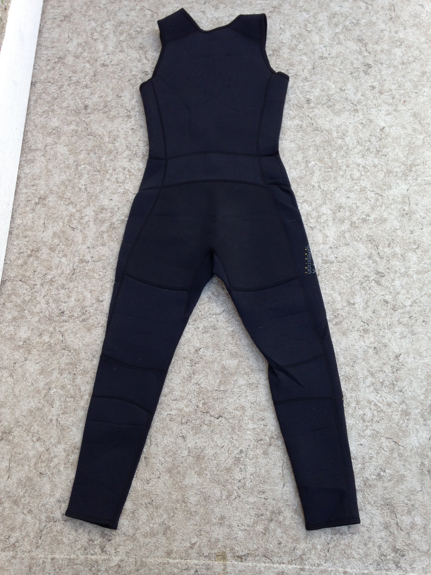 Wetsuit Ladies Size Small Full John 2-3 mm Level Six Black Excellent