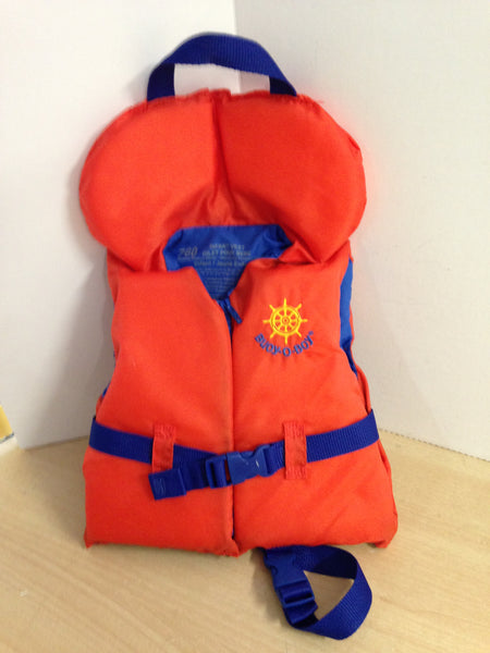 Life Jacket Child Size 20-30 Lb Infant Buoy o Boy
