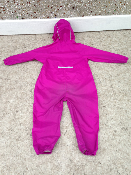 Rain Suit Child Size 4 Muddy Buddy MEC Mountain Co Op Pants Coat Purple