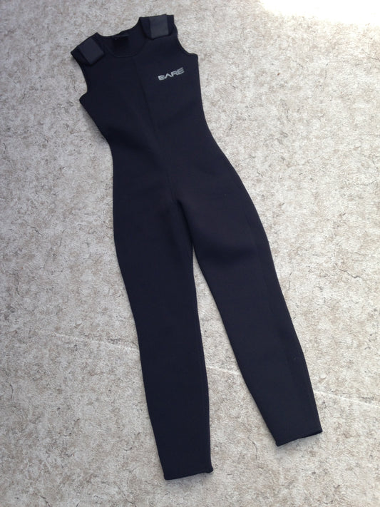 Wetsuit Child Size 14 Bare Full John 2 mm Neoprene Black