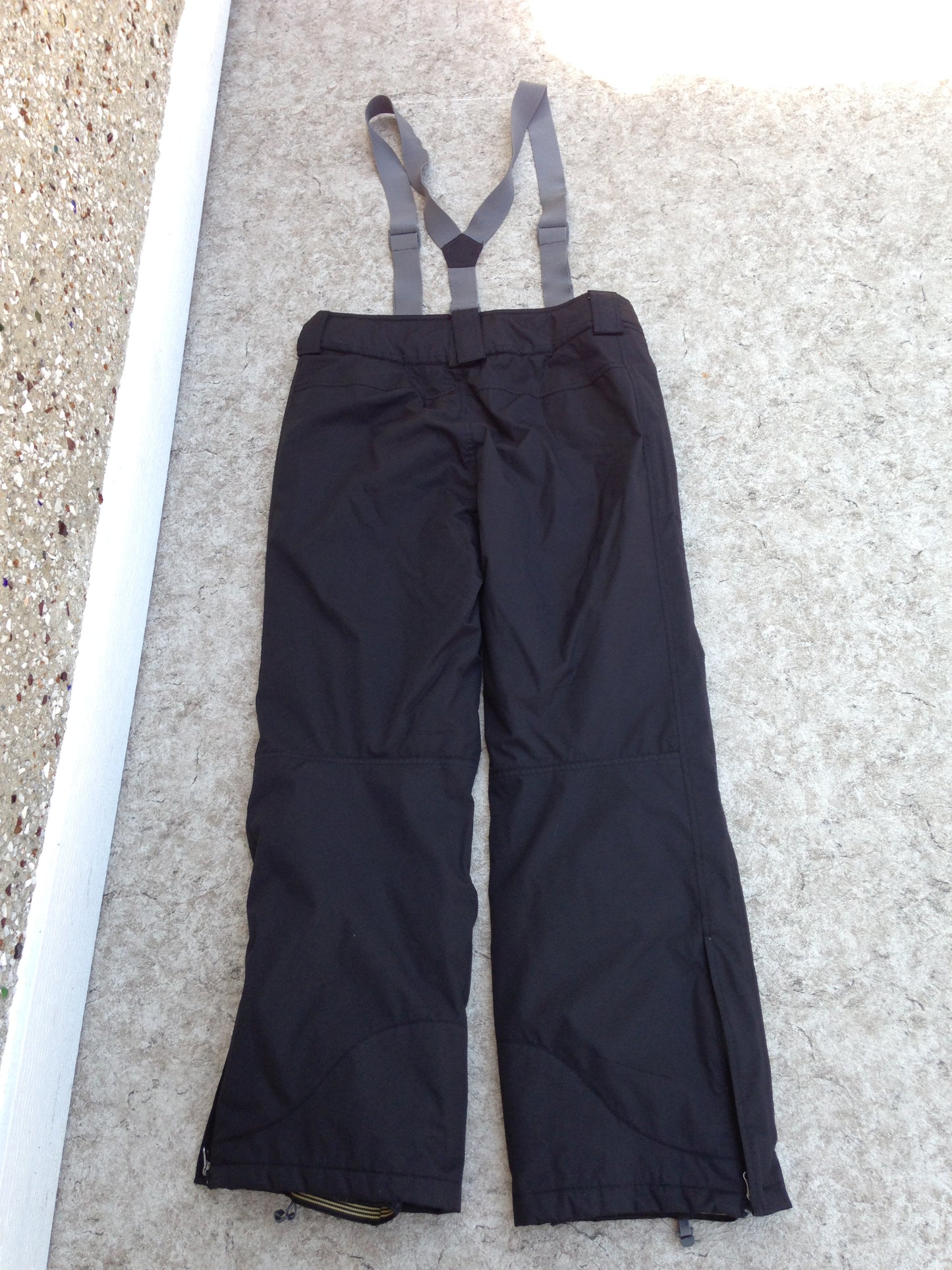 Snow Pants Men's Size Large Gravity Black With Suspenders New Demo Model