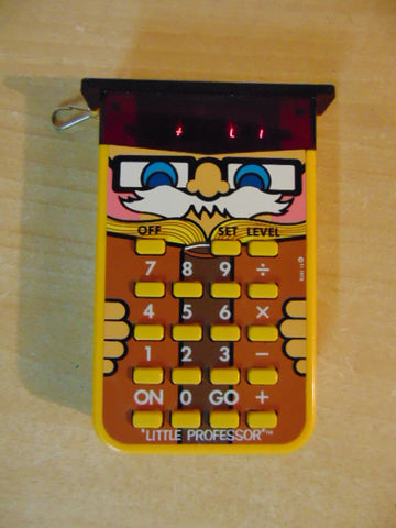 1976 Vintage Toy Little Professor Electronic Learning Aid Works Great