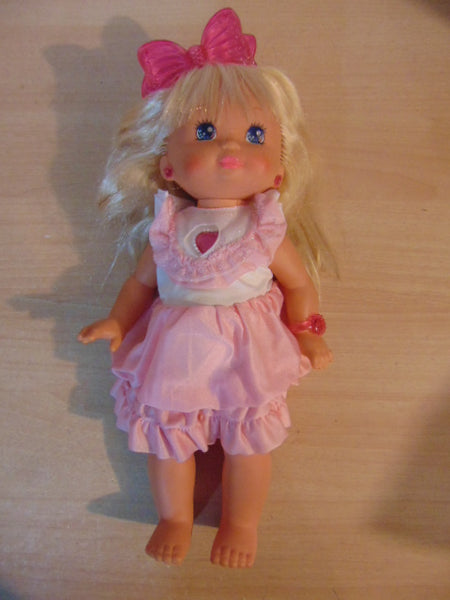 1988 Vintage PJ Sparkles 16 inch Light Up Doll Works Perfect Excellent