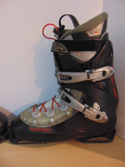 Ski Boots Mondo Size 29.5 Men's Size 12 338 mm Salomon Black Red