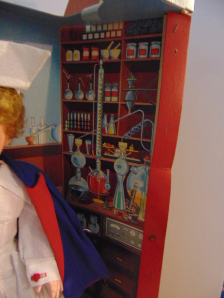 Vintage Antique 1957 Nancy The Nurse Doll 23 Inches In Box New With Wear On Box