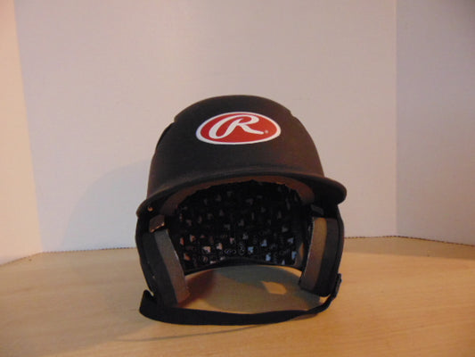 Baseball Helmet Child Size 6.5 - 6.78 Rawlings Black Age 4-7