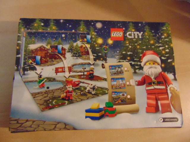 LEGO 2016 City Town 60133 NEW Advent Calendar Holiday Building Kit Santa Minifigure RARE