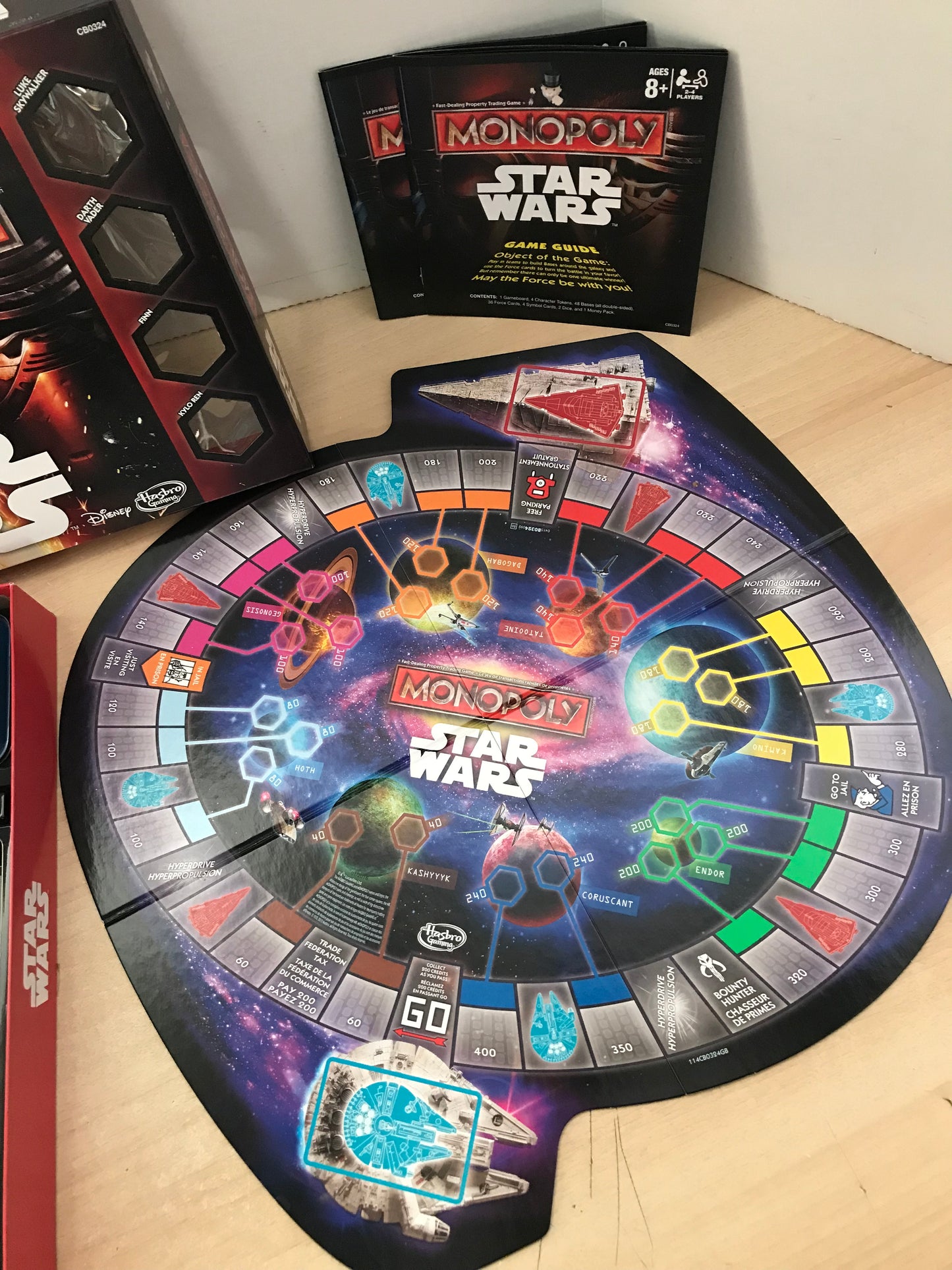 Y Game Monopoly Star Wars As New