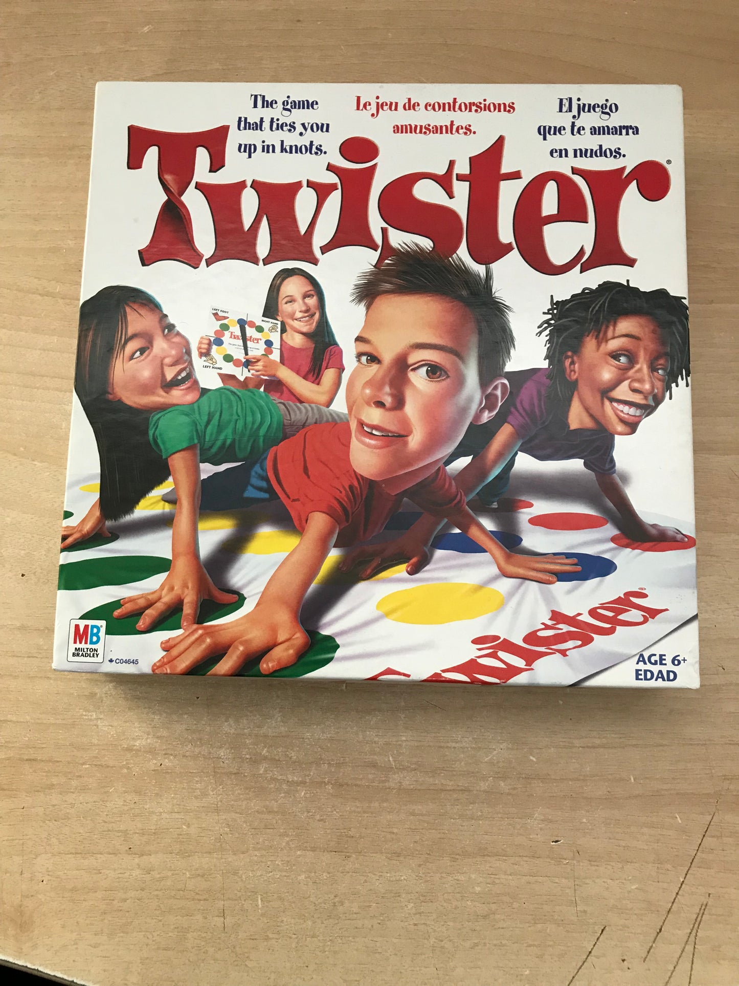 Y Game Twister Complete Excellent