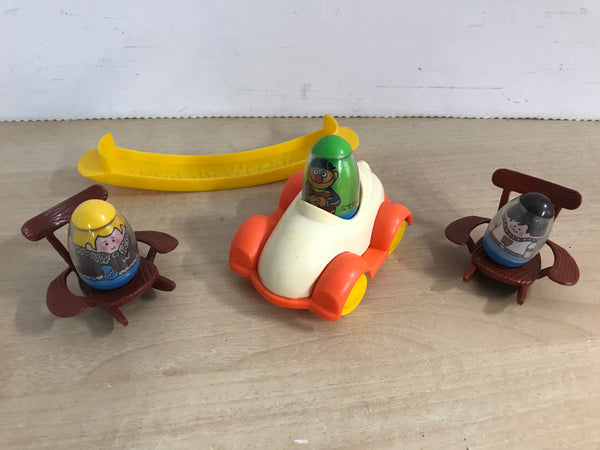 1970's Vintage Playskool Weebles Tree House Collection