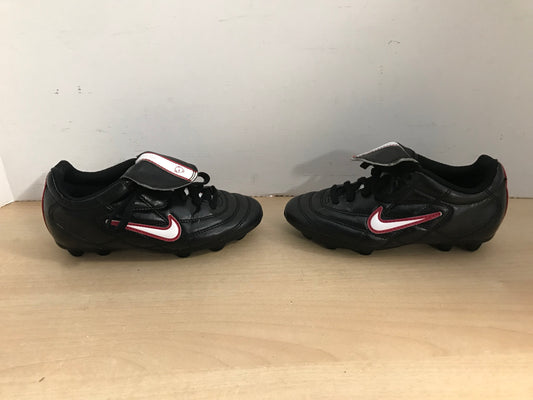 Soccer Shoes Cleats Child Size 12 Nike Red Black