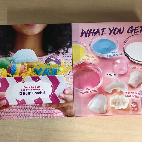 Klutz Make Your Own Bath Bombs Craft Set Age 10+ NEW