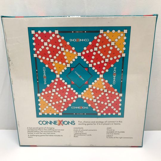Game Vintage Connexxions Board Game from Strange Quarks Designs  NEW SEALED Age 10+