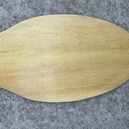 Surf SkimBoard Wood Blue Hawii  37 x 20 inch Excellent