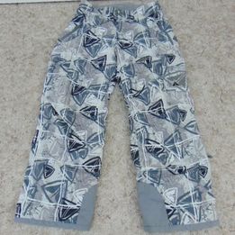Snow Pants Child Size 14 Youth Firefly Grey Multi Snowboarding Excellent As New