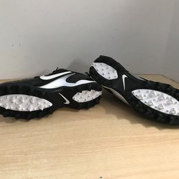 Football Rugby Baseball Shoes Cleats Men's Size 11 Nike As New Black White