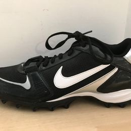 Football Rugby Baseball Shoes Cleats Men's Size 11 Nike As New Black White