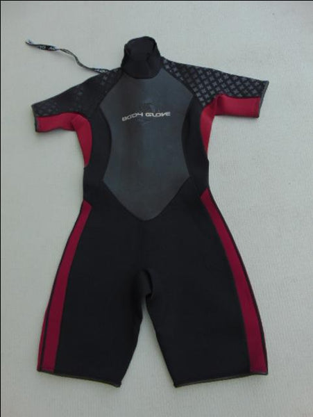 Wetsuit Ladies Size 11-12 Body Glove 2-3 mm Neoprene Black Raspberry New Demo