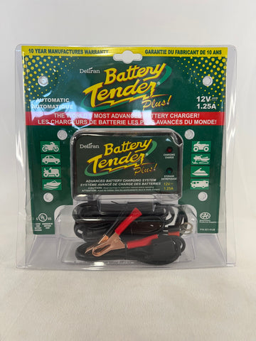 Auto RV and Boat Battery Tender Plus Battery Charger Maintainer 1.25-Amp 12V New Sealed In Package