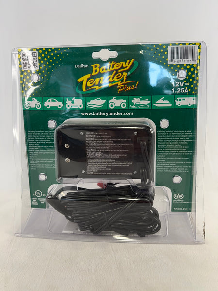 Auto RV and Boat Battery Tender Plus Battery Charger Maintainer 1.25-Amp 12V New Sealed In Package