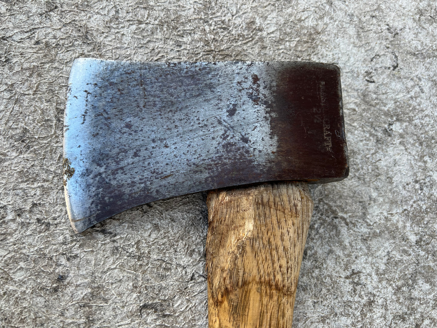 Axe Vintage MasterCraft 27 inch Solid Heavy Wood Chopping Camping Hunting