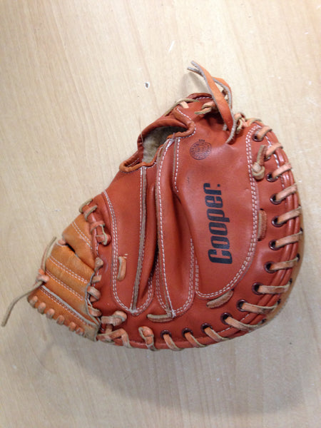 Baseball Glove Child Size 32 inch Youth Back Catchers Soft Leather Fits On Left Hand