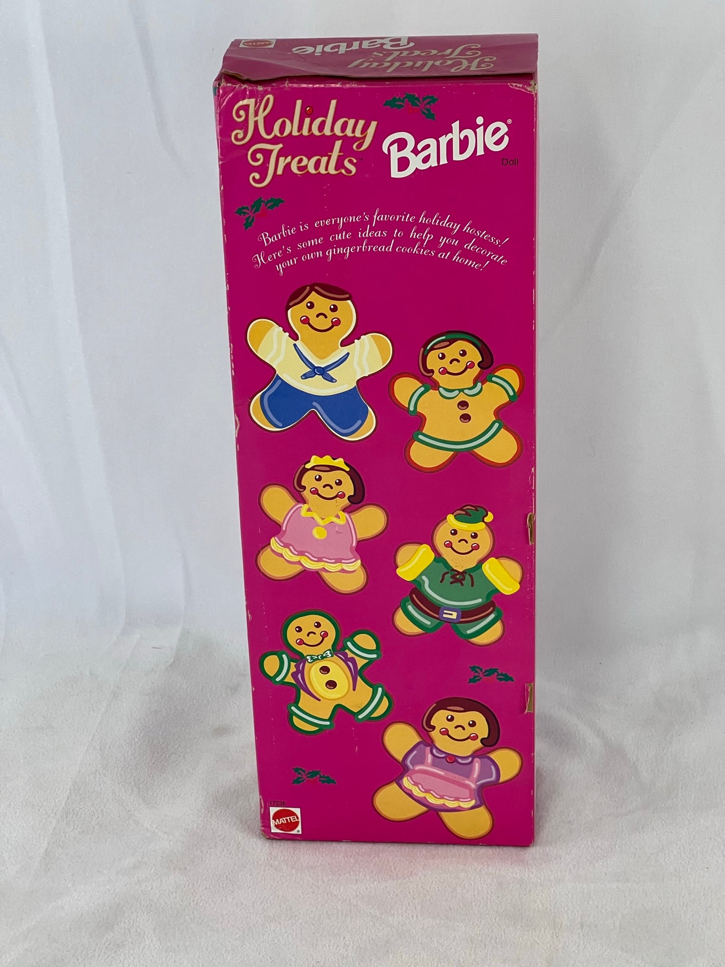Barbie 1997 Holiday Treats Christmas Gingerbread Barbie Doll New In Box RARE