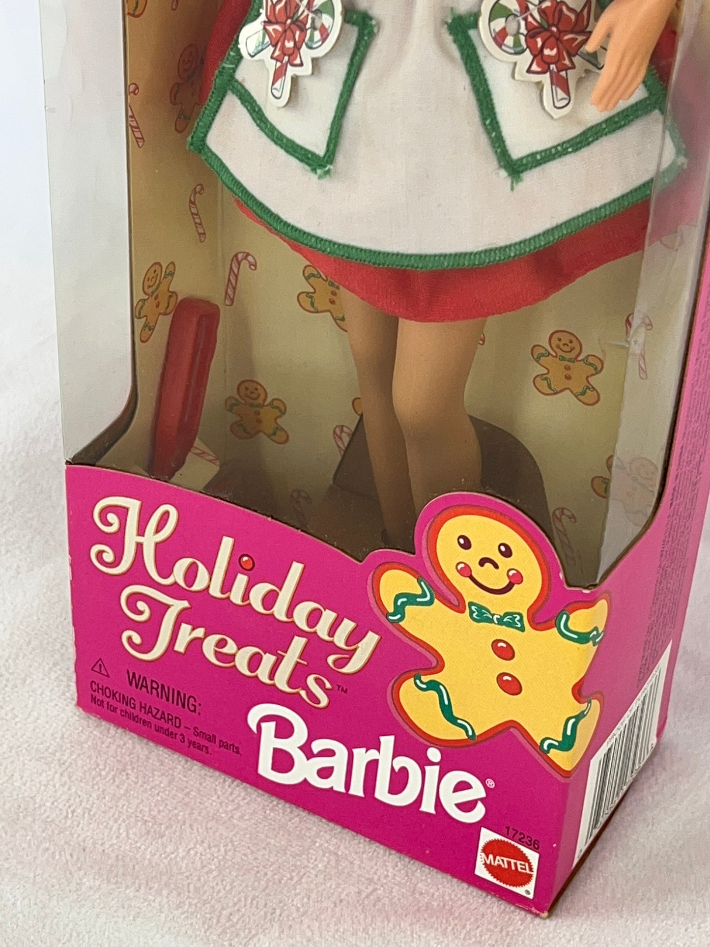 Barbie 1997 Holiday Treats Christmas Gingerbread Barbie Doll New In Box RARE