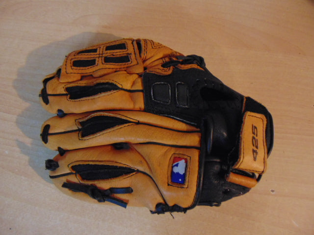 Baseball Glove Child Size 10.5 inch Wilson EZ Catch Brown Tan Leather Fits on Left Hand