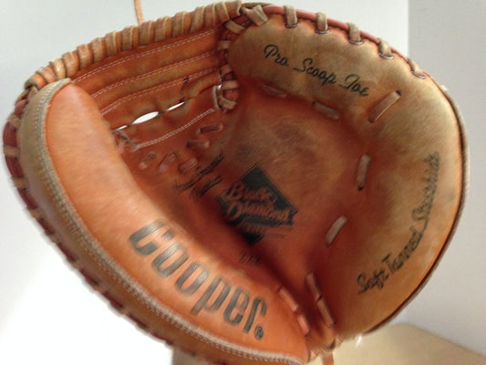 Baseball Glove Child Size 32 inch Youth Back Catchers Soft Leather Fits On Left Hand