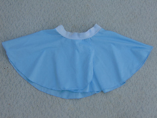 Ballet Dance Child Size 8-10 Skirt Blue Nylon Spandex