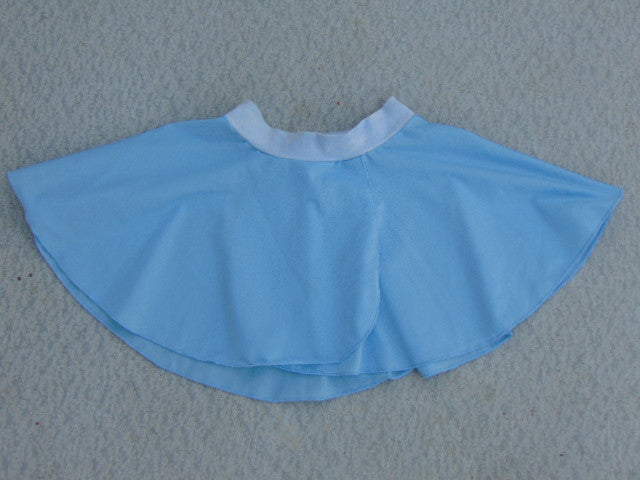 Ballet Dance Child Size 8-10 Skirt Blue Nylon Spandex