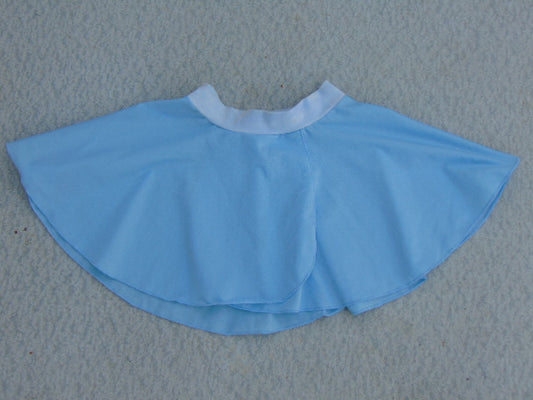 Ballet Dance Child Size 8-10 Skirt Blue Nylon Spandex
